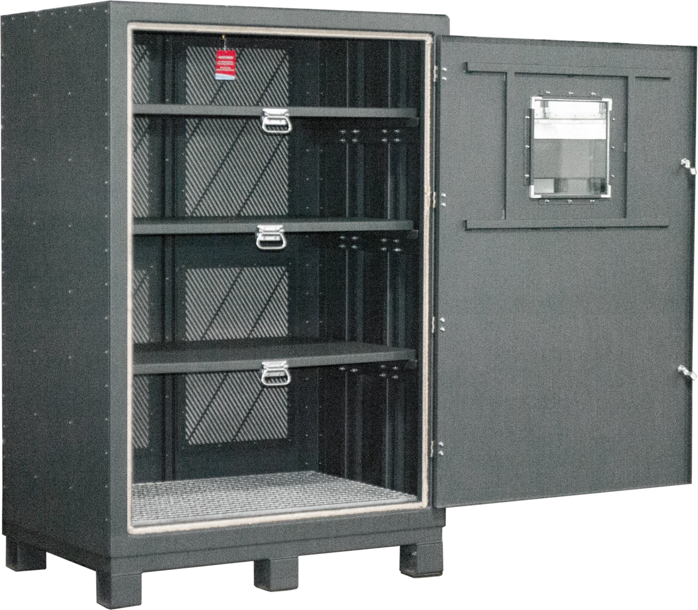 LiBa®Vault – geöffneter Lagerschrank